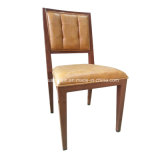 Leather PU Cushioned Kitchen Restaurant Cafe Dining Chairs (JY-R47)
