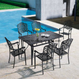 Fashion Style Outdoor Patio Furniture Aluminum Dining Chairs for Home Garden