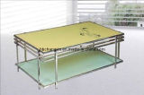 High Quality Modern Hot Selling Metal Glass Coffee Table
