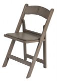 Grey Plastic Folding Chair for Event