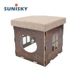 Happy Cat Scrating Tree / Cat Furniture / Home Supplier Stool Ds