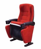 Fabric and Iron Leg Theater Chair (RX-374)
