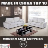 Simple Style Home Use White Leather Sofa