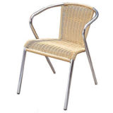 Outdoor Aluminum Wicker Chair (DC-06212)