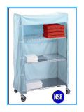 NSF Easliy Clean Metal Fabric Wardrobe for Hospital