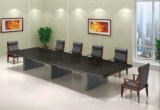 Classic Style Solid Wood Veneer Conference Table (HF-FHY1002)