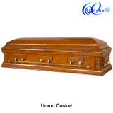 Poplar Veneer MDF Matt Gloss New Design Coffin and Casket