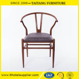 Metal Wishbone Y Chair Dining Chair with Cushion