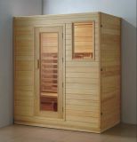 Solid Wood Sauna Room with Customized Size (AT-8617)