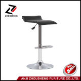 modern Leather Adjustable Bar Stools Hydraulic Swivel Dining Chair