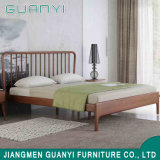 Chinese Modern Stylish Bedroom Furniture Design King Size Wooden Platform Simple Double Bed