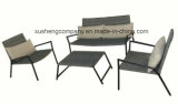 Outdoor Balcony Leisure Three or Four Sets of Rattan Tables and Chairs