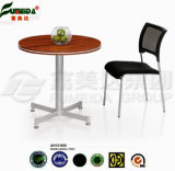 MFC High End Metal Foot Square Office Table