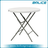 80cm Round HDPE Plastic Fold Table with 1 PC Top