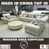 Classic Chesterfield Leather Sofa (Lz069b)