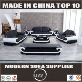 European Style Sectional Leather Sofa (Lz1488)