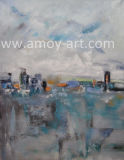 Abstract City-Cape Oil Painting for Home Decoration