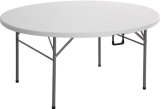 China Wholesale 5FT Round Plastic Folding Dining Table for Event