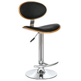 Restaurant Dining Coffee Furniture Swivel Wooden Bar Stools Chair (FS-WB1009)
