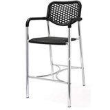 Stackable Modern Outdoor Aluminum Wicker Bar Chairs (AB-06012)