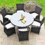 6 Persons Outdoor/Rattan/ Garden/ Dining Table Setting
