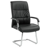 Middle Back PU Metal Office Executive Conference Visitor Chair (Fs-8735c)