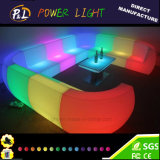 Illuminated LED Furniture Bar Plastic Sofa Chair