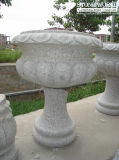 Natural Granite Stone Table & Chair for Garden Decoration (CT09)