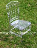 Clear Plastic Napoleon Resin Chair for Wedding and Event (YC-P23)