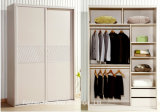 Customized Wood Bedroom Sliding Wardrobe Closet (HH2011-1.6)