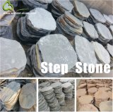 Rusty Brown/Yellow Wood Beige/Black/Grey/Green Slate/Granite Step Stone for Garden and Patio