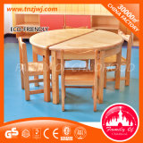 Popular Wooden School Furniture Kids Circular Table for Sale