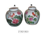 Chinese Antique Painted Porcelain Bottle