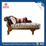 Leather Chaise Lounge (O320)