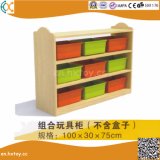 Wooden Kids Toy Cabinet for Kindergarten