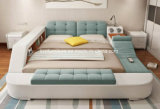 Modern Functional Bedroom Fabric Storage Bed