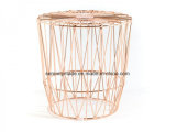Event Furniture Steel Wire Modern Round Coffee Table