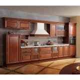 High End Alder Solid Wood Kitchen Cabinet Furniture (OP13-023)
