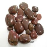 Red Washed Pebble Polished Pebbles Stone
