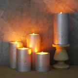 Luminara Candle Flameless Moving Wick LED Candle with Flat Top for Wedding Decor
