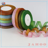 Factory Price Fully Stocked Hot Selling Sliver Purl Satin Ribbon for Decoration