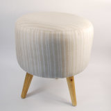 En71 Round Fabric Stool Bed End Stool Footrest