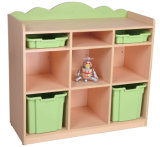 Big Drawers Wooden Storage Cabinet for Preschool