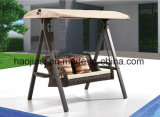 Outdoor /Rattan / Garden / Patio / Hotel Furniture Rattan Swing Chair with Waterproof Cover (HS 1098SC)