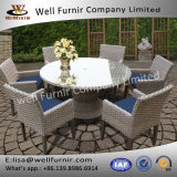Well Furnir WF-17060 7 Piece Dining Set with Cushions