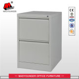 2 Drawers Metal Storage Cabinet with Dividing Panel