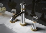 Luxury Two Handles Washbasin Mixer and Faucet (DH40)