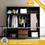 Modern Livingroom Furniture Latest Double Color Melamine Wardrobe (HX-8ND9104)