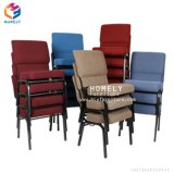 Wholesale Stackable Stacking Steel Iron Metal Church Chair for Auditorium