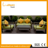 Metal Brushed Aluminum Sofa Set for Patio Leisure Table and Chair Set Garden Outdoor Furniture